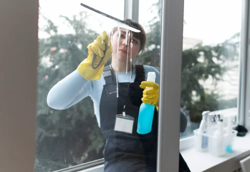Nettoyage de vitres intérieures et extérieures à Margerie-Chantagret
